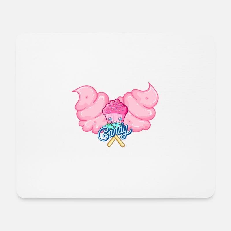 Candy candy - Mouse Pad (horizontal) - white