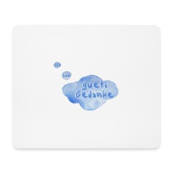 gueti thought - Mouse Pad (horizontal) - white - Front