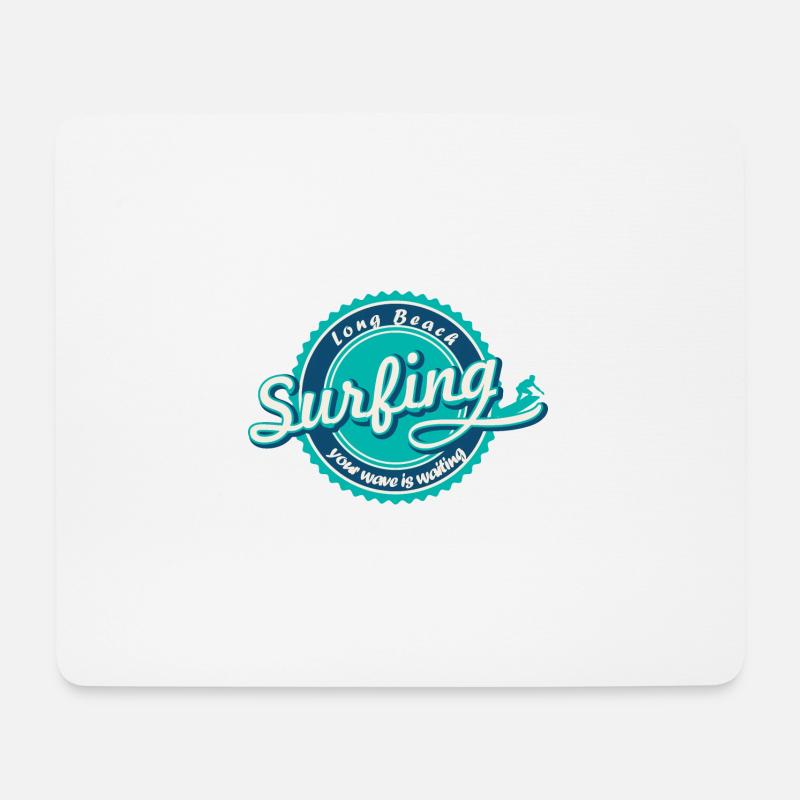 Wassersport - Mousepad (Querformat) - Weiß
