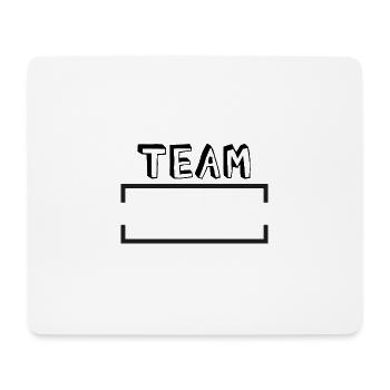 Team Crew Pattern - Mouse Pad (horizontal) - white - Front