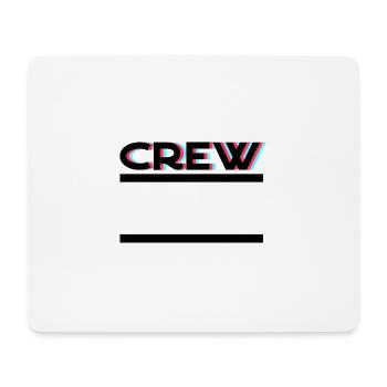 Crew Team Frame - Mouse Pad (horizontal) - white - Front