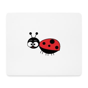 Ladybird - Mouse Pad (horizontal) - white - Front