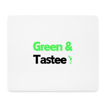Green & Tastee Golferin - Mousepad (Querformat) - Weiß - Vorne