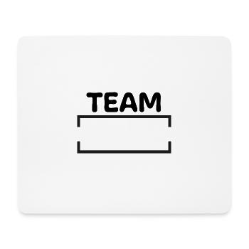 Team Sample Frame - Mouse Pad (horizontal) - white - Front