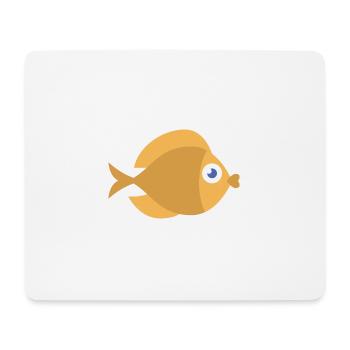 Meerestiere - Mousepad (Querformat) - Weiß - Vorne