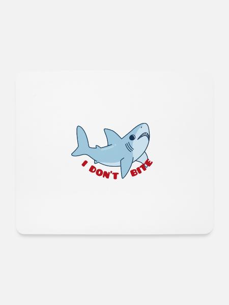 Meerestiere - Mousepad (Querformat) - Weiß