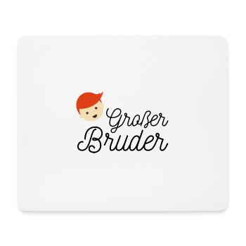 Großer Bruder - Mousepad (Querformat) - Weiß - Vorne