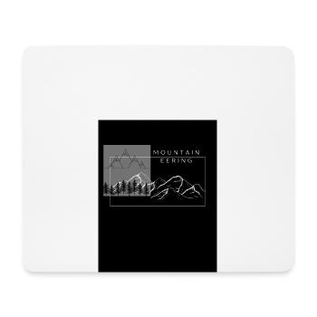 Mountaineering - Mousepad (Querformat) - Weiß - Vorne