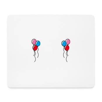 Balloon Gift Idea - Mouse Pad (horizontal) - white - Front