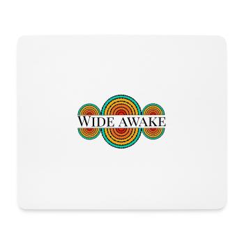 Complètement éveillé - Tapis de souris (format paysage) - blanc - Devant