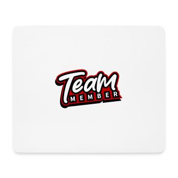 Team Member - Mouse Pad (horizontal) - white - Front
