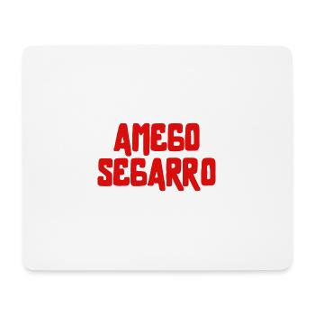 AMEGO SEGARRO - Mousepad (Querformat) - Weiß - Vorne