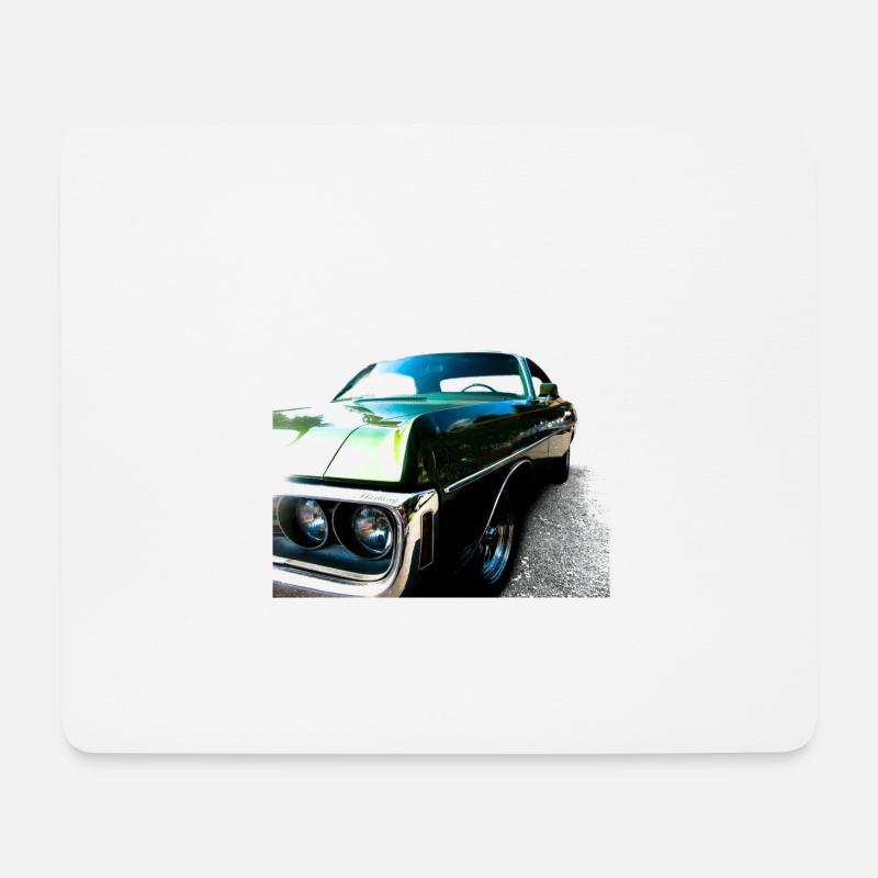 Dodge - Mousepad (Querformat) - Weiß