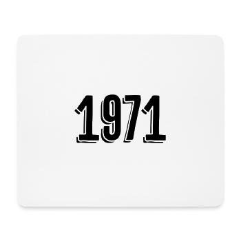 Year of birth 1971 Gifts - Mouse Pad (horizontal) - white - Front