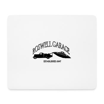 roswellGarage - Tapis de souris (format paysage) - blanc - Devant
