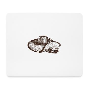 Sommer - Mousepad (Querformat) - Weiß - Vorne