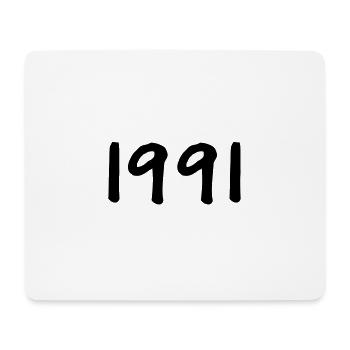 Year of birth 1991 Gift idea - Mouse Pad (horizontal) - white - Front