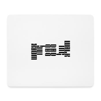 "Working Dad-Walking Dad" reverse - Mousepad (Querformat) - Weiß - Vorne