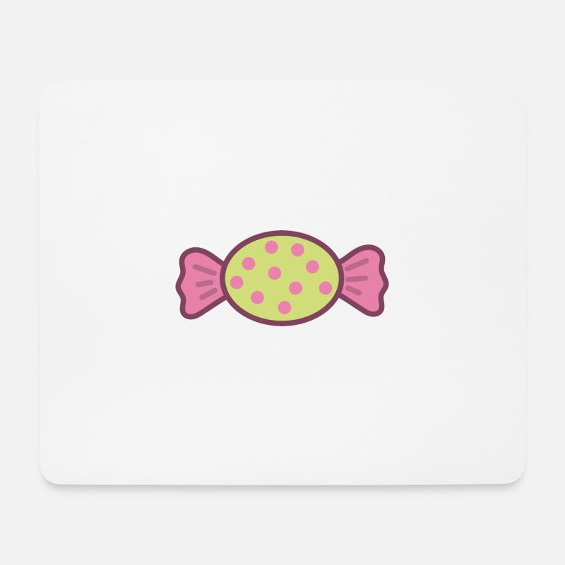 Süßigkeit Süßigkeiten - Mousepad (Querformat) - Weiß