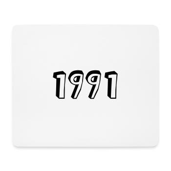 Année de naissance 1991 Anniversaire - Tapis de souris (format paysage) - blanc - Devant