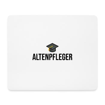 Altenpfleger Ausbildung - Mousepad (Querformat) - Weiß - Vorne
