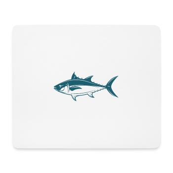 Meerestiere - Mousepad (Querformat) - Weiß - Vorne