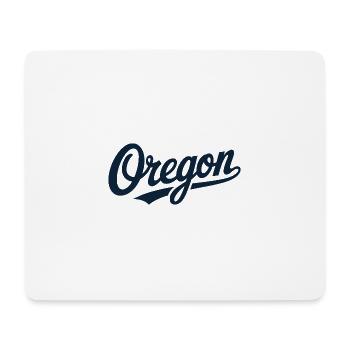 Oregon Portland Amerika Bundesstaat für Oregon - Mousepad (Querformat) - Weiß - Vorne