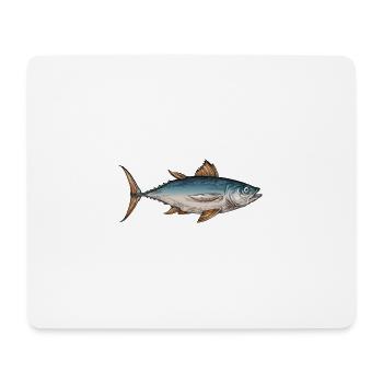 Meerestiere - Mousepad (Querformat) - Weiß - Vorne