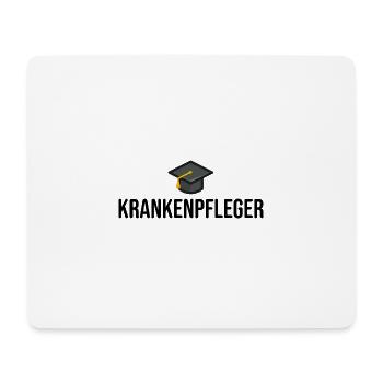 Krankenpfleger Krankenschwester Ausbildung - Mousepad (Querformat) - Weiß - Vorne
