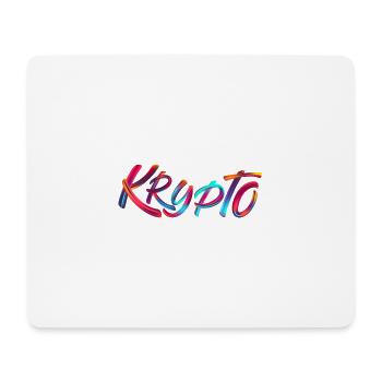 Krypto / Crypto - Mouse Pad (horizontal) - white - Front