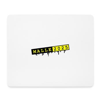 Malle 2025 - Mouse Pad (horizontal) - white - Front