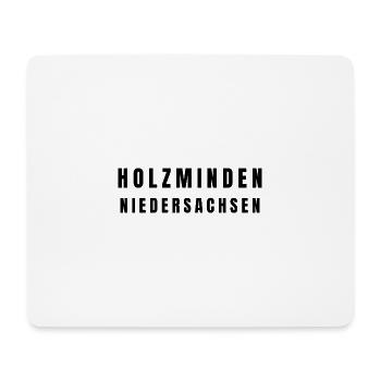 Holzminden, Lower Saxony - Mouse Pad (horizontal) - white - Front