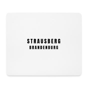 Strausberg Brandenburg - Mousepad (Querformat) - Weiß - Vorne