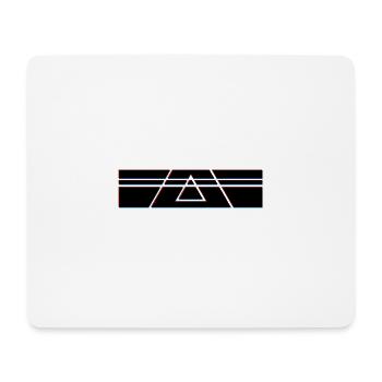 Triangle Geometrie Hipster - Mousepad (Querformat) - Weiß - Vorne
