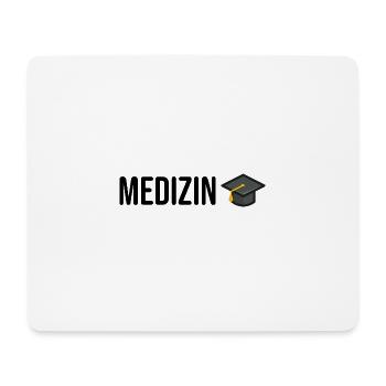 Medizin Studium Abschlussfeier - Mousepad (Querformat) - Weiß - Vorne