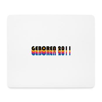 Geboren 2011 - Tapis de souris (format paysage) - blanc - Devant