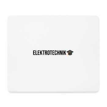 Elektrotechnik Ausbildung Prüfung Bestanden - Mousepad (Querformat) - Weiß - Vorne