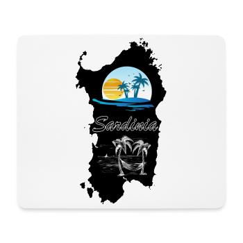 Sardaigne Insel Italien Sardaigne Italie - Tapis de souris (format paysage) - blanc - Devant