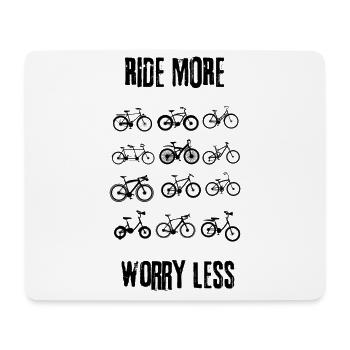 Vélo Vintage Sketch Collection Cycling Lover - Tapis de souris (format paysage) - blanc - Devant