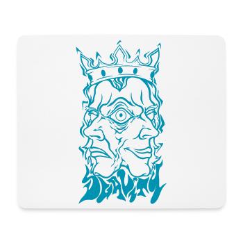 Dualité III - Tapis de souris (format paysage) - blanc - Devant