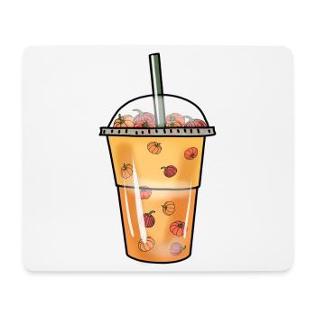 Bubble Tea Boba Kürbis Kugeln Halloween Becher - Mousepad (Querformat) - Weiß - Vorne