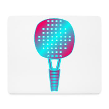 PADEL TENNIS PADDLE TENNIS PADEL TENNIS - Tapis de souris (format paysage) - blanc - Devant
