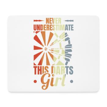 Lustiger Kickboxer - Mousepad (Querformat) - Weiß - Vorne