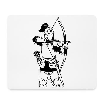 Sagittaire - Tapis de souris (format paysage) - blanc - Devant