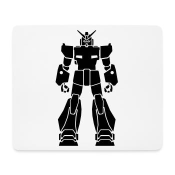 Gundam_1 - Tapis de souris (format paysage) - blanc - Devant