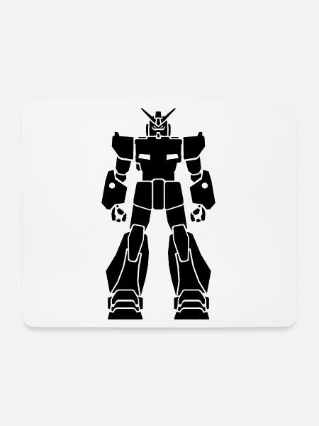 Japanese Giant Robot - Mouse Pad (horizontal) - white