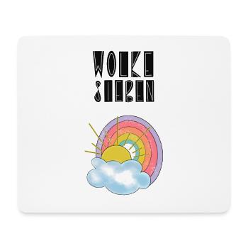 Nuage 7 - Tapis de souris (format paysage) - blanc - Devant