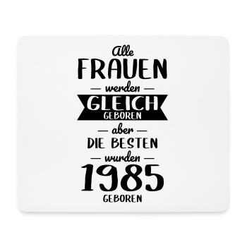 40. Geburtstag - Besten wurden 1985 geboren - Mousepad (Querformat) - Weiß - Vorne