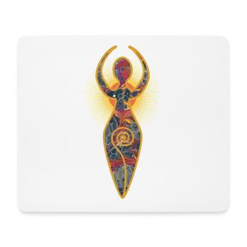 spiralgöttin e 227 - Mousepad (Querformat) - Weiß - Vorne