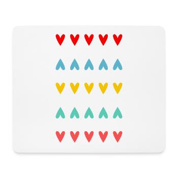 PAAR. GERADE VERHEIRATET. Junggesellinnenabschied. VALENTINSTAG. MARIES - Mousepad (Querformat) - Weiß - Vorne